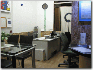 内装工事が済んだ店舗の写真